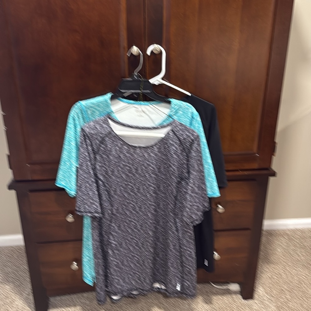 Lands' End Short Sleeve Performance Tops